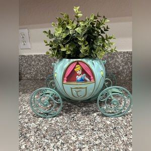 Disney 60th anniversary Cinderella Carriage Purse,Decor,Planter,toy